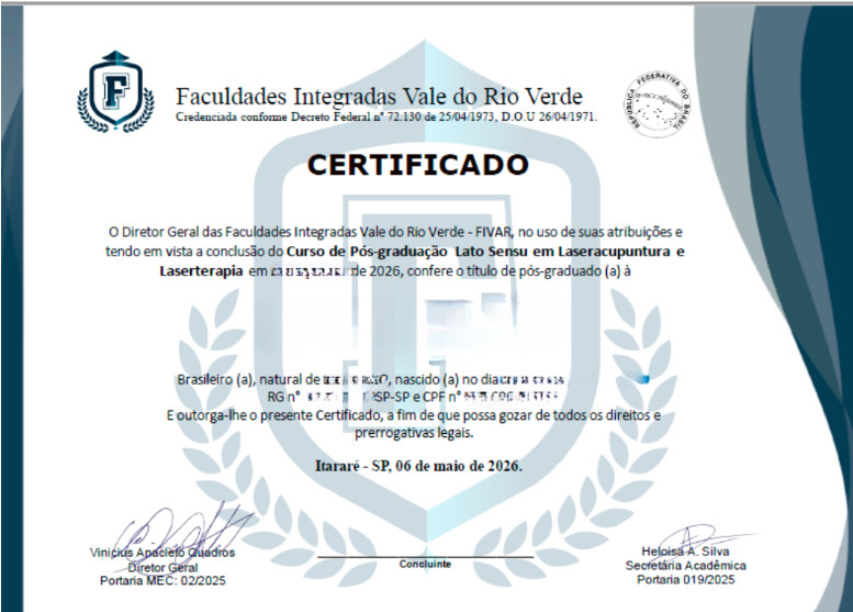 certificado